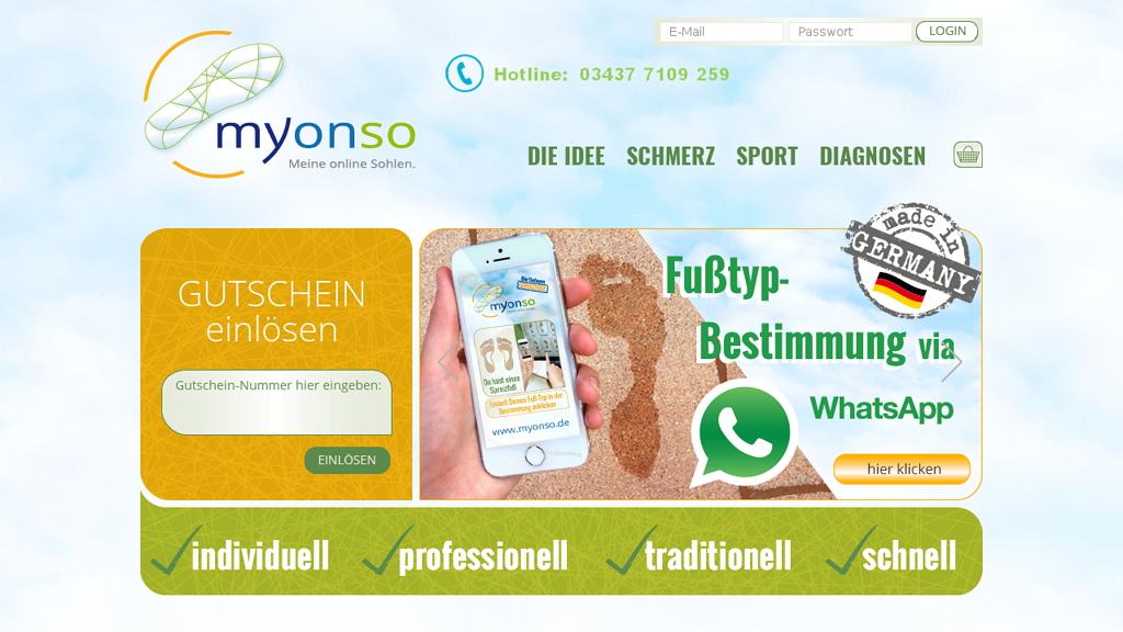 myonso Online-Shop