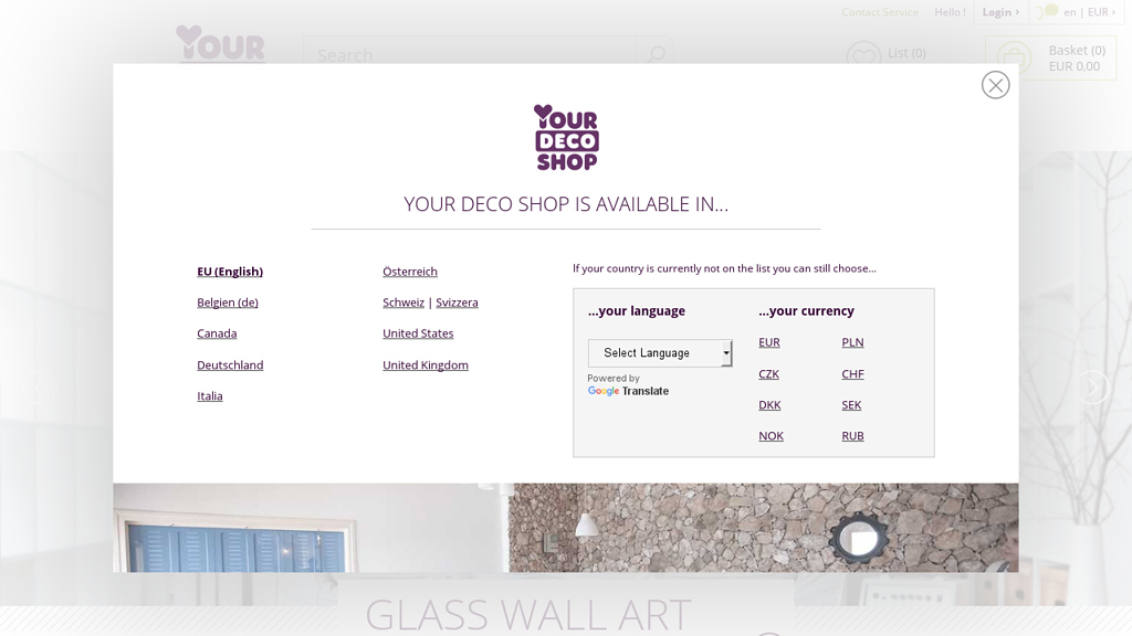 YourDecoShop Online-Shop